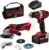 Einhell Kit de Ferramentas Power X-Change TE-CD 18/40 Li + TC-AG 18/115 Li