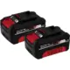 Einhell Power X-Change 18V 4.0Ah Twinpack Baterias Recarregáveis