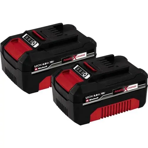 Einhell Power X-Change 18V 4.0Ah Twinpack Baterias Recarregáveis