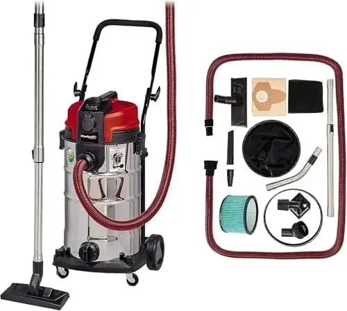 Einhell TE-VC 2340 SA 1200W Aspirador de Pó e Água com Sistema de Limpeza de Filtros