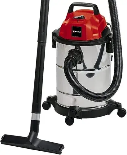 Einhell TH-VC 1820 S 1250W Aspirador de Tambor 20L Aspirar seco e molhado