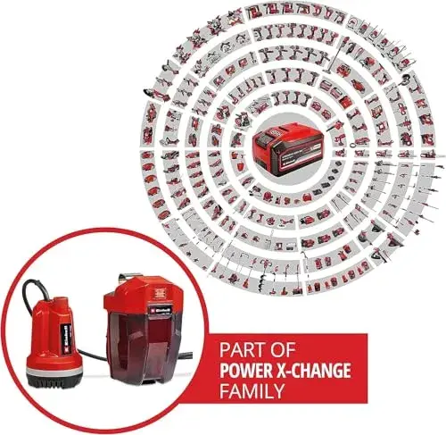 Einhell GE-PP 18V Líquido Pump Submersível