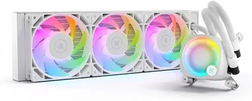 EKWB Water Cooling Nucleus CR360 Lux D-RGB Branco