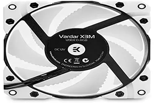 EKWB Water Cooling Vardar X3M 120ER Ventoinha 2.16W Branco