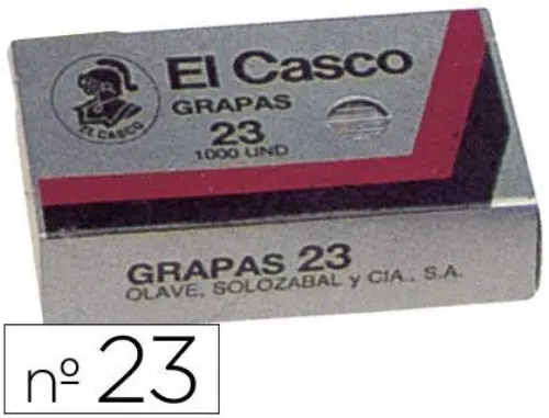 El Casco Agrafos Caixa 1000 galvanizados