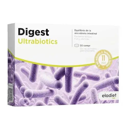 Eladiet Digest Ultraprobiotics 600mg 30 Comprimidos