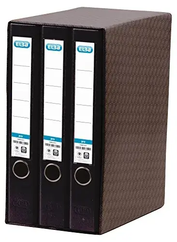 Elba Pasta de Arquivo A4 50mm Preto