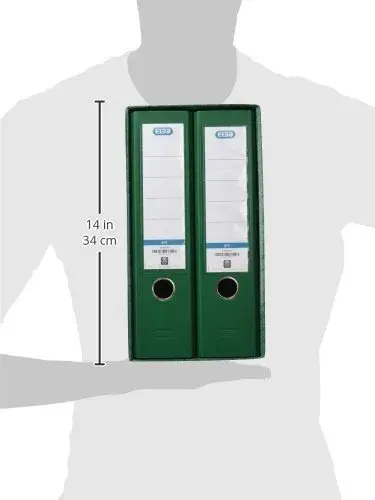 Elba Pasta de Arquivo A4 80mm Verde