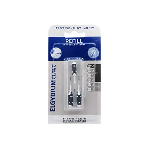 Elgydium Escovilhês Recargas Preto 3 Unidades