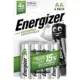Energizer Pilhas Recarregáveis AA 2000mAh 1.2V Recarregável