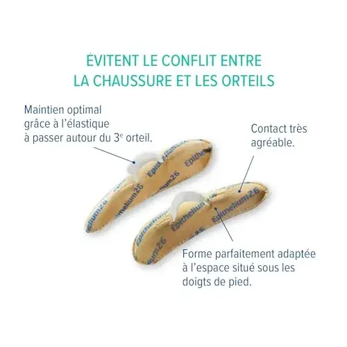 Epitact Almofadas Sub-Digitais Mulher Tamanho S