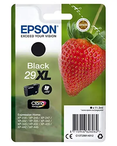 Epson 235M253 Tinta à base de pigmentos Rendimento alto 470 páginas Preto