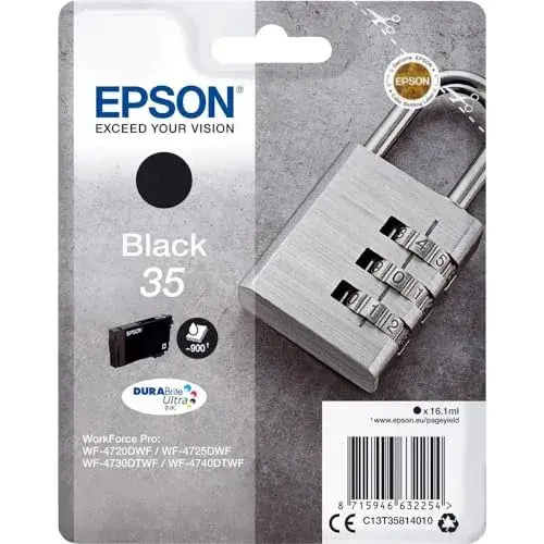 Epson 35 Tinteiro Preto 900 páginas