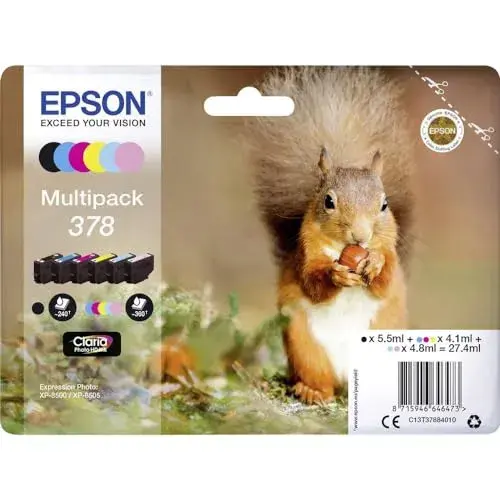 Epson 378 Claria Photo HD Tinteiro 360 páginas Colorido
