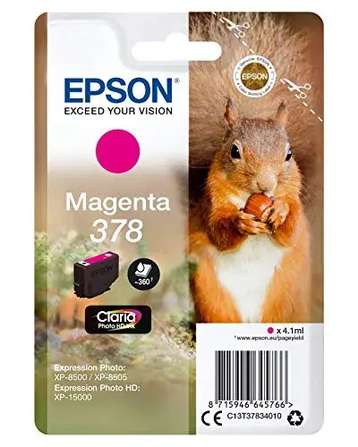 Epson 378 Claria Photo HD Tinteiro Magenta 360 páginas
