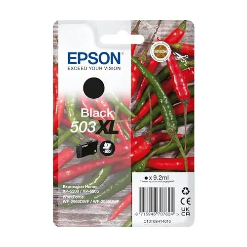 Epson 503XL Tinteiro Preto Capacidade XL