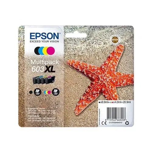 Epson 603XL Tinteiros Multipack 20,9ml {4 Cores}