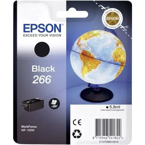 Epson C13T26614010 Tinta à base de pigmentos 250 páginas Preto