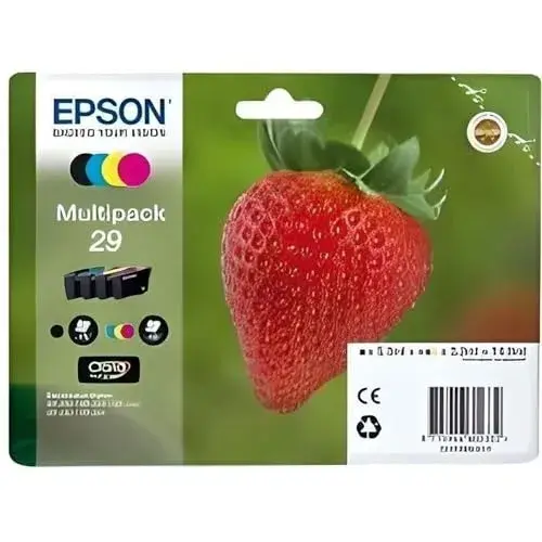 Epson C13T29864022 Tinta à base de pigmentos Capacidade 3,2 ml Preto, Ciano, Magenta, Amarelo