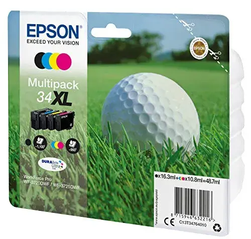 Epson C13T34764020 Tinteiro de alta capacidade preto