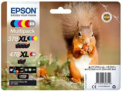 Epson C13T379D4010 Tinteiro XL 60,5ml Multicolor