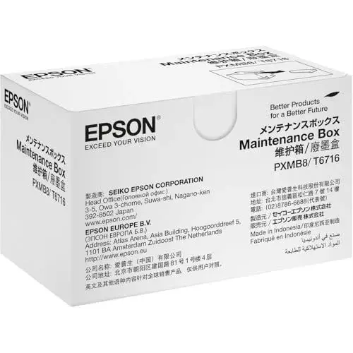 Epson C13T671600 Caixa de Manutenção para Impressora WorkForce Pro WF-C5210DW