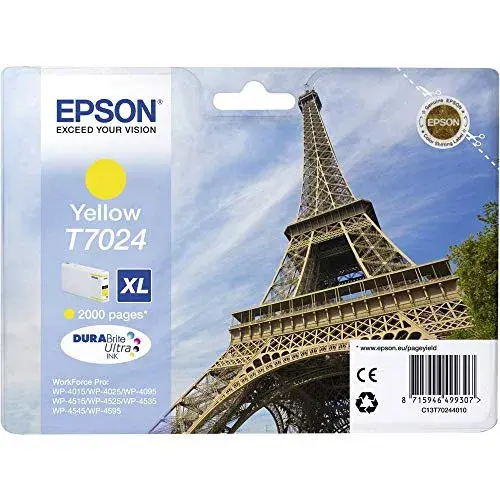 Epson C13T70244010 Tinta à base de pigmentos Rendimento alto XL Amarelo