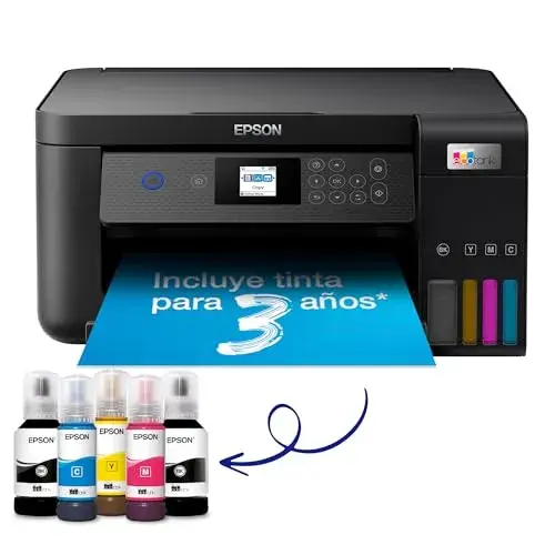 Epson Ecotank ET-2850 Impressora multifunções A4 frente e verso