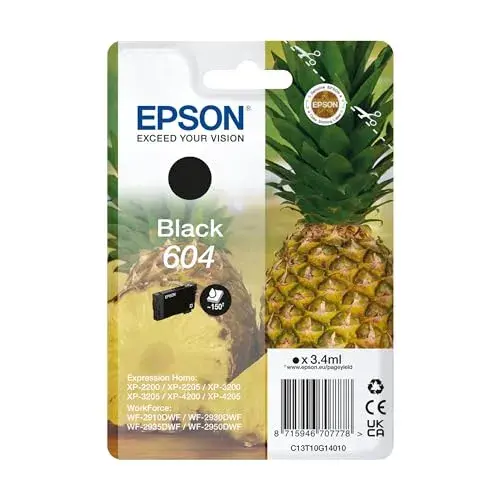Epson Expression Home XP-2200 Tinteiro Preto 3,4ml