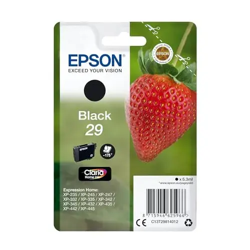 Epson Expression Home XP-455 Tinta à base de pigmentos 175 páginas Preto