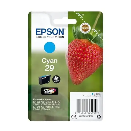 Epson Expression Home XP-455 Tinteiro de tinta a jato 3,2 ml Cyan