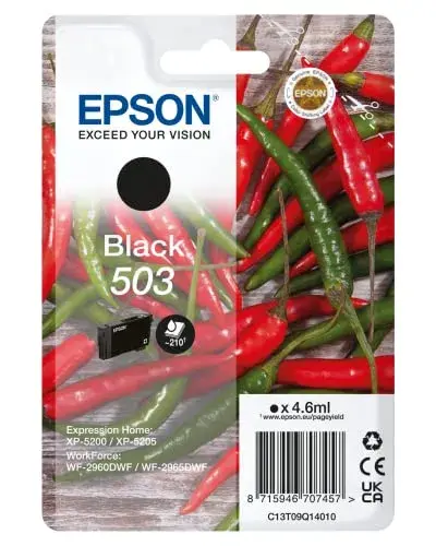 Epson Expression Home XP-5200 Tinteiro Preto 4,6ml
