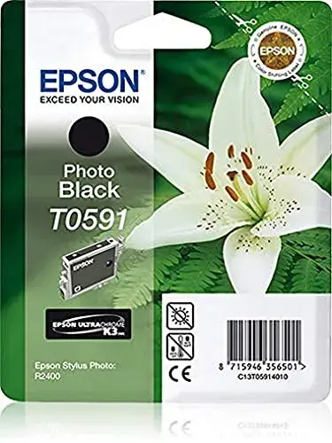 Epson T0591 Preto Tinta Baseado em Corante