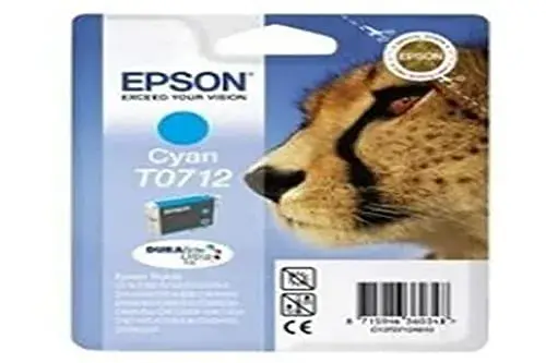 Epson T0712 Tinta a jato 5,5 ml Cyan