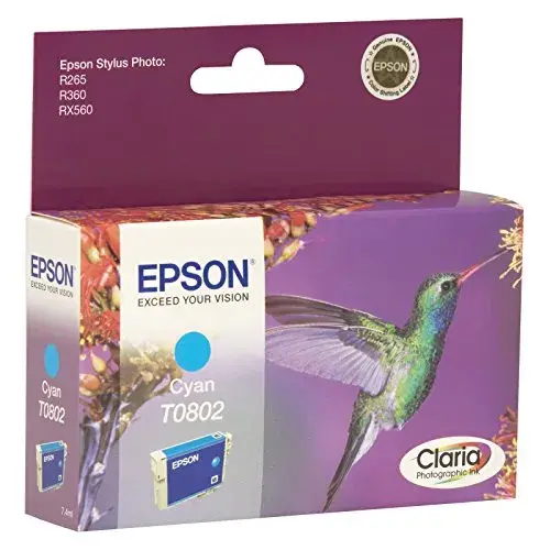 Epson T0802 Ciano Tinteiro One size