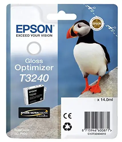 Epson T3240 Gloss Optimizer Tinteiro Capacidade cores sortidas