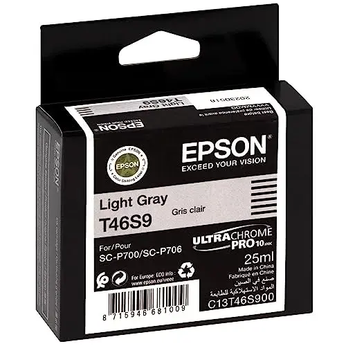 Epson T46S9 Ultrachrome Pro Light Grey 25ml