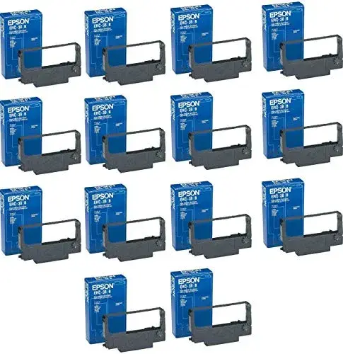 Epson TM-300A/B/C/D e TM-U210A/B/D Cartuchos de Impressão Preto 14 unidades