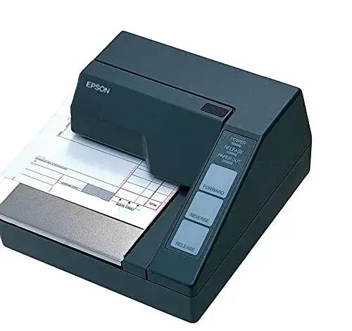 Epson TM-U295 Impressora de impacto térmica rápida ultracompacta preta