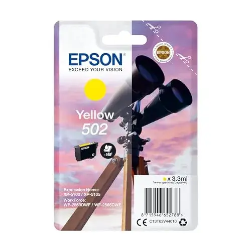 Epson XP-5100 Tinta à base de pigmentos 3,3 ml Amarelo