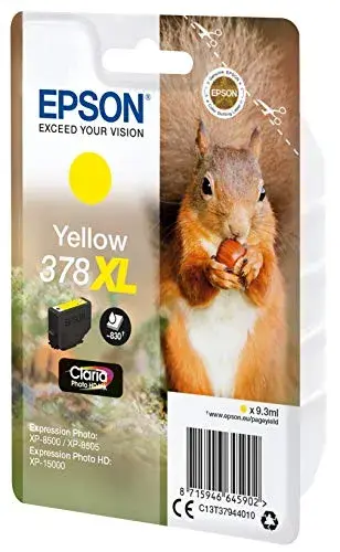 Epson 378XL Tinteiro Yellow Capacidade Alta