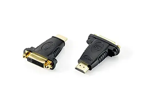 Equip 118909 Adaptador HDMI/DVI Conectividade Preto