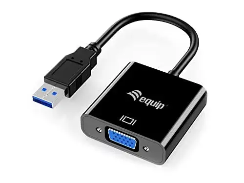 Equip 133384 Adaptador USB 3.0 para VGA 0,25m Macho