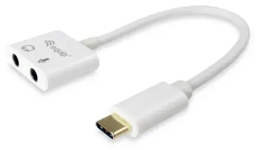 Equip 133460 Adaptador USB C para Áudio