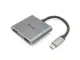Equip 133484 Hub USB-C 4 em 1 Dual HDMI