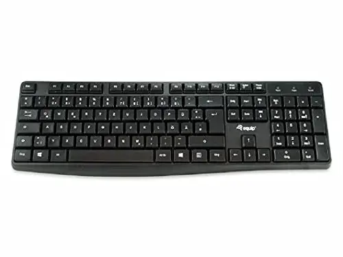 Equip 245212 Teclado Fisico USB Preto