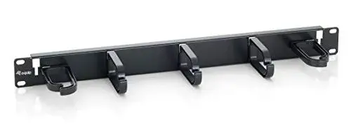 Equip 327311 Painel de Gestão de Cabos para Servidor 19″ Black