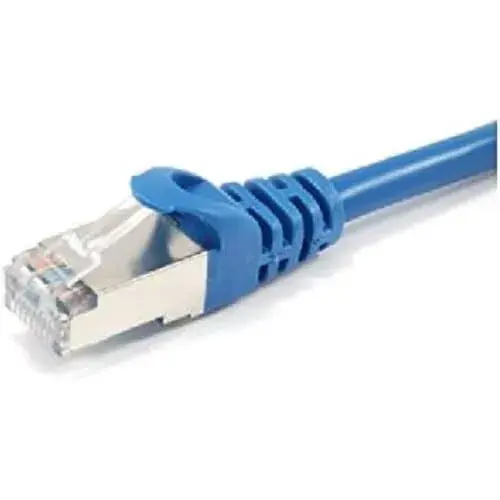 Equip Cabo de rede Cat6a 0,25 m Azul
