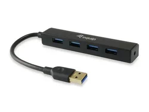 Equip Hub USB 3.0 4 Portas Preto