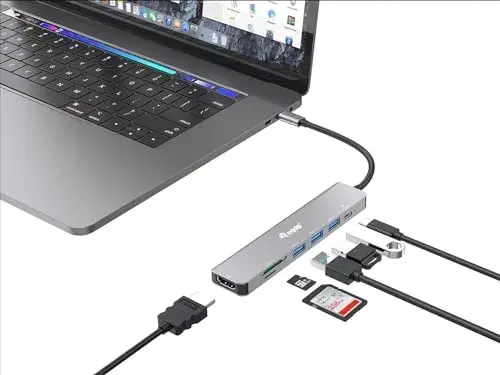 Equip Hub USB 3.2 Gen 1 Type-C Prateado 1 porta